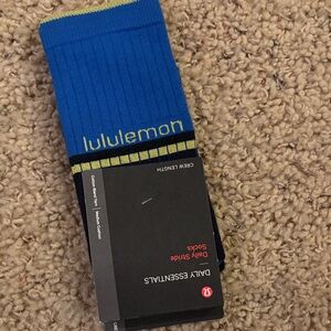 lululemon athletica Vibrant Blue Crew Socks